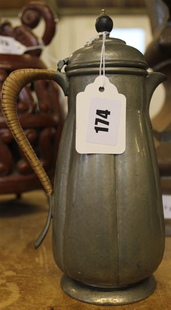 Liberty pewter coffee pot